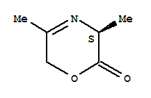 (s)-(9ci)-3,6-二氫-3,5-二甲基-2H-1,4-噁嗪-2-酮結(jié)構(gòu)式_65479-21-2結(jié)構(gòu)式