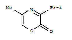 (9ci)-5-甲基-3-(1-甲基乙基)-2H-1,4-噁嗪-2-酮結(jié)構(gòu)式_65479-29-0結(jié)構(gòu)式