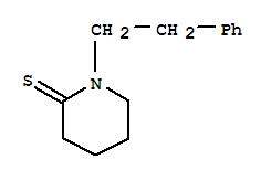 2-Piperidinethione, 1-(2-phenylethyl)-Structure,65486-37-5Structure 2-Piperidinethione, 1-(2-phenylethyl)- Structure,65486-37-5Structure