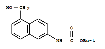 Tert-butyl [5-(hydroxymethyl)-2-naphthyl]carbamate Structure,685902-89-0Structure