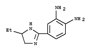 1,2-Benzenediamine,4-(4-ethyl-4,5-dihydro-1h-imidazol-2-yl)-(9ci)Structure,695142-60-0Structure 1,2-Benzenediamine,4-(4-ethyl-4,5-dihydro-1h-imidazol-2-yl)-(9ci) Structure,695142-60-0Structure