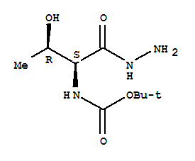 Boc-l-threonine hydrazideStructure,69568-63-4Structure Boc-l-threonine hydrazide Structure,69568-63-4Structure