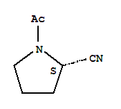(2s)-(9ci)-1-乙?；?2-吡咯烷甲腈結(jié)構(gòu)式_700376-84-7結(jié)構(gòu)式