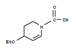 (9ci)-1-(氰基羰基)-4-乙氧基-1,2,3,4-四氫-吡啶結構式_700803-81-2結構式