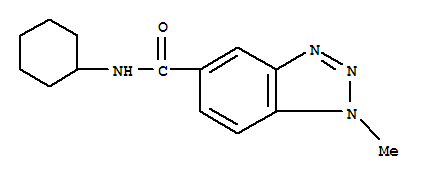 (9ci)-n-環(huán)己基-1-甲基-1H-苯并噻唑-5-羧酰胺結(jié)構(gòu)式_700857-96-1結(jié)構(gòu)式