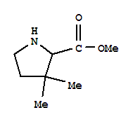 Proline, 3,3-dimethyl-, methyl ester (9ci)Structure,701197-44-6Structure Proline, 3,3-dimethyl-, methyl ester (9ci) Structure,701197-44-6Structure