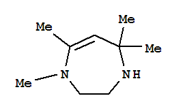 1H-1,4-diazepine,2,3,4,5-tetrahydro-1,5,5,7-tetramethyl-(9ci)Structure,704205-66-3Structure 1H-1,4-diazepine,2,3,4,5-tetrahydro-1,5,5,7-tetramethyl-(9ci) Structure,704205-66-3Structure