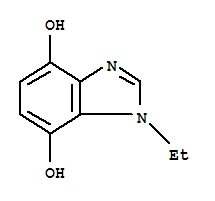 (9ci)-1-乙基-1H-苯并咪唑-4,7-二醇結(jié)構(gòu)式_705927-83-9結(jié)構(gòu)式