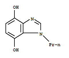 (9ci)-1-丙基-1H-苯并咪唑-4,7-二醇結(jié)構(gòu)式_705927-84-0結(jié)構(gòu)式