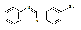 (9ci)-1-(4-乙基苯基)-1H-苯并咪唑結(jié)構(gòu)式_706785-30-0結(jié)構(gòu)式