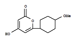 (9ci)-4-羥基-6-(4-甲氧基環(huán)己基)-2H-吡喃-2-酮結(jié)構(gòu)式_706818-19-1結(jié)構(gòu)式
