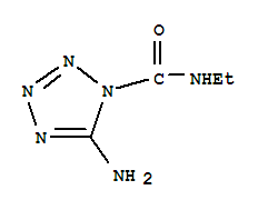 (9ci)-5-氨基-n-乙基-1H-四唑-1-羧酰胺結(jié)構(gòu)式_709015-91-8結(jié)構(gòu)式
