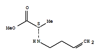 L-alanine, n-3-butenyl-, methyl ester (9ci)Structure,709609-86-9Structure L-alanine, n-3-butenyl-, methyl ester (9ci) Structure,709609-86-9Structure