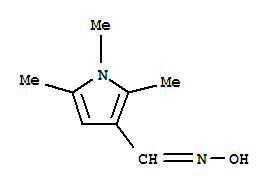 (9ci)-1,2,5-三甲基-,肟1H-吡咯-3-羧醛結(jié)構(gòu)式_709662-42-0結(jié)構(gòu)式