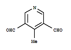 3,5-Pyridinedicarboxaldehyde, 4-methyl-(9ci)Structure,71189-73-6Structure 3,5-Pyridinedicarboxaldehyde, 4-methyl-(9ci) Structure,71189-73-6Structure
