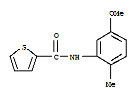 2-Thiophenecarboxamide,n-(5-methoxy-2-methylphenyl)-(9ci)Structure,712298-88-9Structure 2-Thiophenecarboxamide,n-(5-methoxy-2-methylphenyl)-(9ci) Structure,712298-88-9Structure