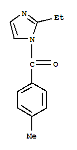 (9ci)-2-乙基-1-(4-甲基苯甲?；?-1H-咪唑結(jié)構(gòu)式_712306-54-2結(jié)構(gòu)式