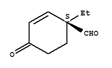 2-Cyclohexene-1-carboxaldehyde, 1-ethyl-4-oxo-, (1s)-(9ci)Structure,712323-92-7Structure 2-Cyclohexene-1-carboxaldehyde, 1-ethyl-4-oxo-, (1s)-(9ci) Structure,712323-92-7Structure