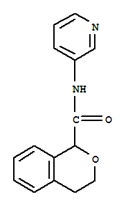 1H-2-benzopyran-1-carboxamide,3,4-dihydro-n-3-pyridinyl-(9ci)Structure,714208-77-2Structure 1H-2-benzopyran-1-carboxamide,3,4-dihydro-n-3-pyridinyl-(9ci) Structure,714208-77-2Structure