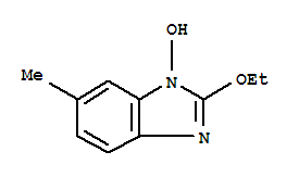 (9ci)-2-乙氧基-1-羥基-6-甲基-1H-苯并咪唑結(jié)構(gòu)式_71468-00-3結(jié)構(gòu)式
