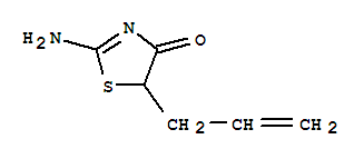 4(5H)-thiazolone, 2-amino-5-(2-propenyl)-(9ci)Structure,716316-09-5Structure 4(5H)-thiazolone, 2-amino-5-(2-propenyl)-(9ci) Structure,716316-09-5Structure
