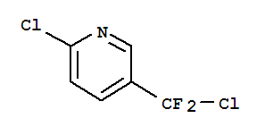 (9CI)-2-氯-5-(氯二氟甲基)-吡啶結構式_71701-84-3結構式