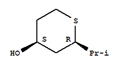 順式-(9ci)-四氫-2-(1-甲基乙基)-2H-硫代吡喃-4-醇結構式_71747-28-9結構式