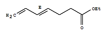 (E)-4,6-庚二烯酸乙酯結(jié)構(gòu)式_71779-51-6結(jié)構(gòu)式