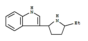 (9ci)-3-(5-乙基-2-吡咯烷)-1H-吲哚結(jié)構(gòu)式_717816-94-9結(jié)構(gòu)式