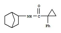 (9ci)-n-雙環(huán)[2.2.1]庚-2-基-1-苯基-環(huán)丙烷羧酰胺結(jié)構(gòu)式_717890-11-4結(jié)構(gòu)式