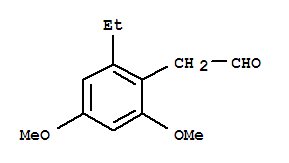 Acetaldehyde, (2-ethyl-4,6-dimethoxyphenyl)-(5ci)Structure,721434-45-3Structure Acetaldehyde, (2-ethyl-4,6-dimethoxyphenyl)-(5ci) Structure,721434-45-3Structure