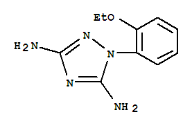 1H-1,2,4-triazole-3,5-diamine,1-(2-ethoxyphenyl)-(9ci)Structure,723725-62-0Structure 1H-1,2,4-triazole-3,5-diamine,1-(2-ethoxyphenyl)-(9ci) Structure,723725-62-0Structure