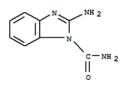 (9ci)-2-氨基-1H-苯并咪唑-1-羧酰胺結(jié)構(gòu)式_72431-61-9結(jié)構(gòu)式