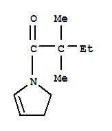 (9ci)-1-(2,2-二甲基-1-氧代丁基)-2,3-二氫-1H-吡咯結構式_724433-95-8結構式