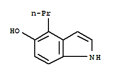 1H-indol-5-ol,4-propyl-(9ci) Structure,724466-38-0Structure
