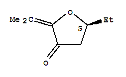 (5s)-(9ci)-5-乙基二氫-2-(1-甲基亞乙基)-3(2H)-呋喃酮結(jié)構(gòu)式_724477-80-9結(jié)構(gòu)式