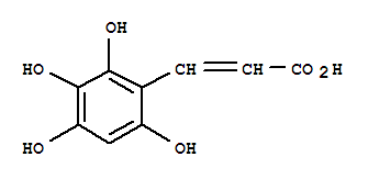 (9ci)-3-(2,3,4,6-四羥基苯基)-2-丙酸結(jié)構(gòu)式_727422-53-9結(jié)構(gòu)式