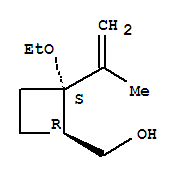 (1r,2s)-(9ci)-2-乙氧基-2-(1-甲基乙烯)-環(huán)丁烷甲醇結(jié)構(gòu)式_727429-08-5結(jié)構(gòu)式