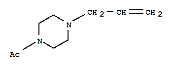 Piperazine, 1-acetyl-4-(2-propenyl)-(9ci)Structure,727721-54-2Structure Piperazine, 1-acetyl-4-(2-propenyl)-(9ci) Structure,727721-54-2Structure