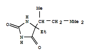 Hydantoin, 5-(2-dimethylamino-1-methylethyl)-5-ethyl-(5ci)Structure,727740-47-8Structure Hydantoin, 5-(2-dimethylamino-1-methylethyl)-5-ethyl-(5ci) Structure,727740-47-8Structure
