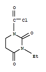 1(2H)-pyrimidinecarbonyl chloride, 3-ethyltetrahydro-2,4-dioxo-(9ci)Structure,72820-56-5Structure 1(2H)-pyrimidinecarbonyl chloride, 3-ethyltetrahydro-2,4-dioxo-(9ci) Structure,72820-56-5Structure