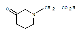 1-Piperidineaceticacid,3-oxo-(9ci)Structure,728857-06-5Structure 1-Piperidineaceticacid,3-oxo-(9ci) Structure,728857-06-5Structure