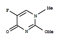 4(1H)-pyrimidinone,5-fluoro-2-methoxy-1-methyl-(9ci)Structure,729593-67-3Structure 4(1H)-pyrimidinone,5-fluoro-2-methoxy-1-methyl-(9ci) Structure,729593-67-3Structure