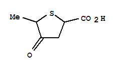 2-Thiophenecarboxylicacid,tetrahydro-5-methyl-4-oxo-(7ci,9ci)Structure,73168-71-5Structure 2-Thiophenecarboxylicacid,tetrahydro-5-methyl-4-oxo-(7ci,9ci) Structure,73168-71-5Structure