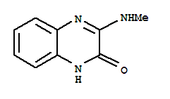 (9ci)-3-(甲基氨基)-2(1H)-喹噁啉酮結(jié)構(gòu)式_73185-66-7結(jié)構(gòu)式