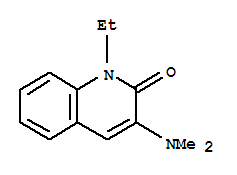 (9ci)-3-(二甲基氨基)-1-乙基-2(1H)-喹啉酮結(jié)構(gòu)式_732206-73-4結(jié)構(gòu)式