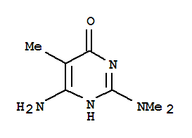 4(1H)-pyrimidinone,6-amino-2-(dimethylamino)-5-methyl-(9ci)Structure,732939-97-8Structure 4(1H)-pyrimidinone,6-amino-2-(dimethylamino)-5-methyl-(9ci) Structure,732939-97-8Structure