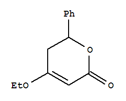 (+)-(9ci)-4-乙氧基-5,6-二氫-6-苯基-2H-吡喃-2-酮結構式_733010-29-2結構式