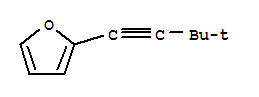 Furan, 2-(3,3-dimethyl-1-butynyl)-(9ci)Structure,733035-90-0Structure Furan, 2-(3,3-dimethyl-1-butynyl)-(9ci) Structure,733035-90-0Structure