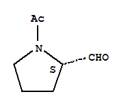 (s)-(9ci)-1-乙?；?2-吡咯烷羧醛結(jié)構(gòu)式_73323-64-5結(jié)構(gòu)式